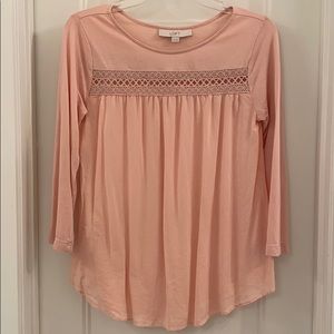 LOFT Pink Top
